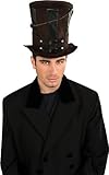 Rubie's Costume Steampunk Top Hat With Chains and Buckles