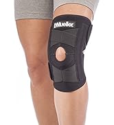 Mueller Sports Medicine Self-Adjusting Knee Stabilizer, For Men and Women, Black, One Size (Pack ...