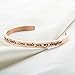 WUSUANED Marriage Made You Family Love Made You My Daughter Bracelet Christmas Gift for Daughter in Law (daughter in law cuff RG)