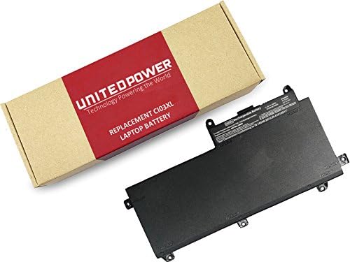 United Power Replacement HP ProBook 650 G3 Laptop Battery - 11.4V 48Wh 3 Cell Battery Pack
