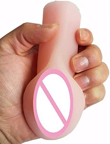 Masturbator Aircraft Cup Real Pocket Vagina Pussy Male's Masturbation Realistic Silicone Vagina Adult Sex Toys for Man 1PC
