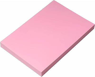 Hawksbill Pale Pink Paper A4 80 GSM 100 Sheet Pack Copier Printing