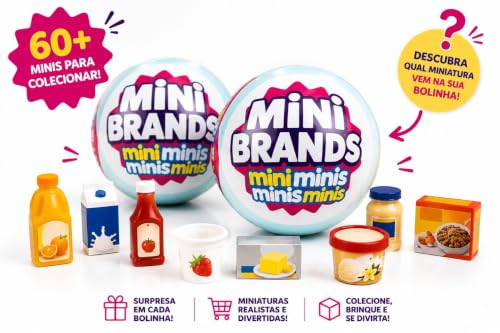 Surprise Mini Brands Mini Minis Bolinha Surpresa | Colecionável, Surpresa