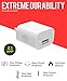 iPhone 8 Charger set, iPhone X / 8/8 Plus / 7 Plus / 7 / 6S / 6 Charger 5W – 2.1 Amp Power adapter Apple MFi Certified Lightning to USB Cable Kit by Ixir – (1 Wall Charger + 1 Cable + 2 Cables)