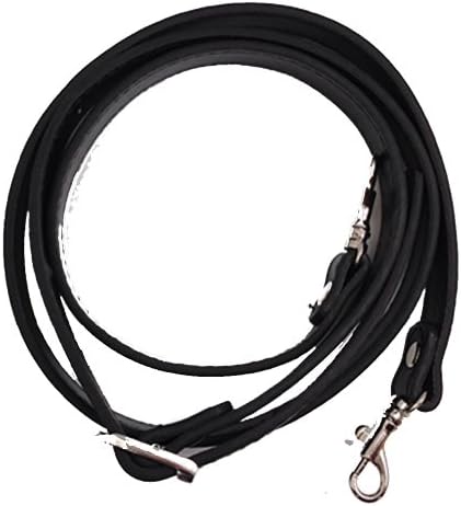 5/8" Wide Black Adjustable Replacement Cross Body Handbag Purse Strap