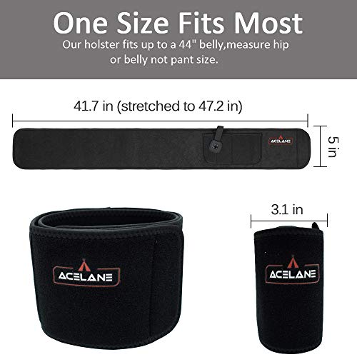 Acelane Belly Band Holster for Concealed Carry Abdominal Band Gun