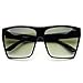 Large Retro Style Square Aviator Flat Top Sunglasses Shades