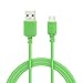 EZOPower Extra Long 6ft Green Micro-USB 2in1 Sync and Charge USB Data Cable for Samsung, HTC, LG and Other Smartphone
