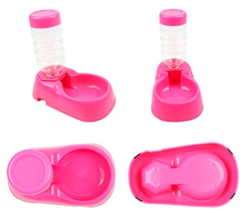 Pet Water Dispenser Portable Dog Cat Traveling Camping Hiking Outdoor Indoor Water Station Drink Bottle Plastic Bowl Dispenser Drinking Feeder pet water bowl by Winthome - Thumbnail 4