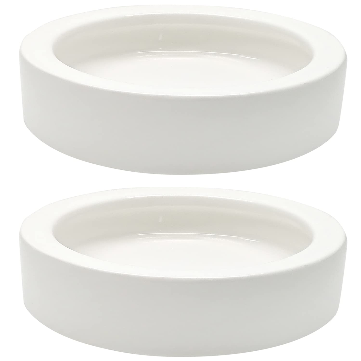 Photo 1 of 1 Reptile Food Bowl Ceramic Water Feeder Bowls Anti- Escape Mini Reptile Feeder for Lizard, Gecko etc, Round