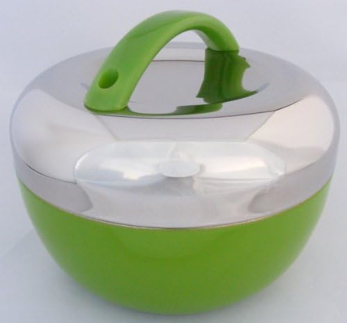 POMO Stainless Steel Lunch Box Salad Bowl Container - 1000ml Green