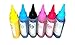 6x100ml Hotzone360 Brand High Quality Uv Dye Ink for Epson Printer Artisan 50 700 710 800 810 725 835 730 837