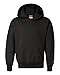 Champion Boys Big Powerblend Eco Fleece Pullover Hoodie, Black, S