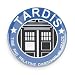 Doctor Who Tardis 1 Inch Button Dr