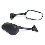 ZXMOTO Motorcycle Pair Replacement Aftermarket OEM Style Racing Mirrors for 2004 2005 Suzuki GSX-R 600 / 750