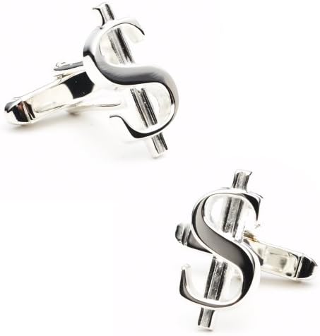 Ravi Ratan Dollar Sign Sterling Silver Cufflinks (RR-149)