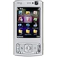 Nokia N95 Unlocked Cell Phone with 5 MP Camera, International 3G, Wi-Fi, GPS, MP3/Video Player, MicroSD Slot--International Version with Warranty (Silver/Plum)