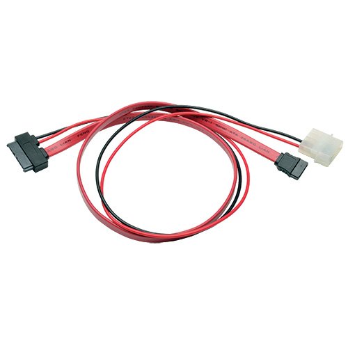 TRIPP LITE Slimline SATA to SATA LP4 20-Inch Power Cable Adapter (P948-20I)