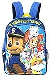 PAW Patrol Boys Backpack with Plush Applique, Blue, One Size