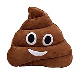 Monkeybrother Poop Emoji Pillow Hand Puppets Plush Pillows Toy Decorative Throw Pillows(smiley Face)
