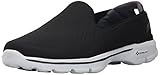 Skechers Performance Womens Go Walk 3 Dominate Walking Shoe, Black/White, 9 M US