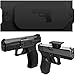 awesafe Magnetic Gun Mount & Car Holster HQ Rubber Coated Magnetic Gun Mount for Handgun, Shotgun, Pistol. Easy Conceal in Car, Truck, Vehicle, Desks, Safes, Walls (30-1)
