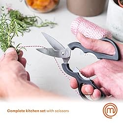 MasterChef Knife Block Set of Kitchen Knives, Large