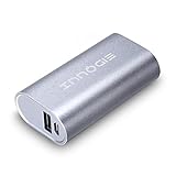 Innogie® eLite Series Unique 3200mAh Aluminum Portable Charger external battery pack backup power bank with 1.0A output for iPhone 6 Plus, iPhone 6, 5S, 5C, 5, 4S, iPad Air, mini (Lightning Adapter Not Included), Galaxy S6, S5, S4, S3, Note 3, Galaxy Tab 3, 2, Galaxy Gear, Nexus 4, 5, 7, 10, and other cellphones and Tablets (black/silver/golden)