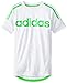 adidas Big Boys' Linear 3 Stripe Short Sleeve