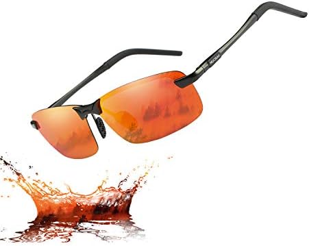 MOORAY Mens Sports Polarized Sunglasses UV Protection Fashion Sunglasses for Men Fishing Driving