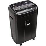 AmazonBasics 24-Sheet Cross-Cut Paper, CD, and Credit Card Shredder with Pullout Basket