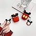 AKXOMY Compatible with Airpods Case, 3D Cute Cartoon Mickey Mouse Airpod Case, Charging Shockproof Earphone Case Cover for Apple AirPods 1&2 Case (Mickey)