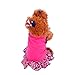 Small Dog Dress , Voberry® Fashion Pet Dog T-Shirt Dress Dog Cat Cute Summer Vest Skirt (XS, Pink)