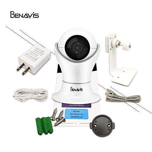 WiFi Security Camera 1080P, 3D Navigation View, Wireless Full HD 2MP 1920 x 1080, Cloud Storage Optional, Indoor Home Usage IP Cameras, Surveillance CCTV Cam Systems