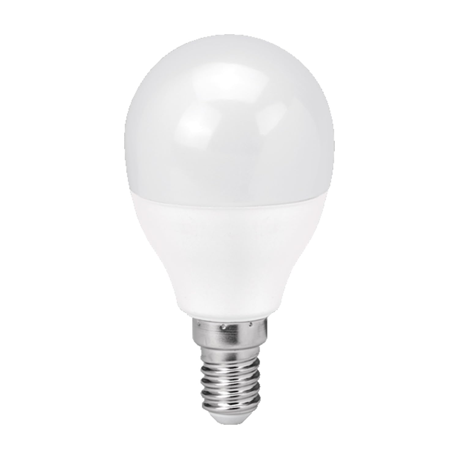 Bright Source Non-Dimmable Opal Frosted LED Golf Ball Bulb, 4.8W, 470lm, E14 Small Edison Screw, 6500K Daylight White
