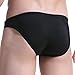 Funycell Men's Swim Briefs Sexy Bikini Swimwear Black US Medium