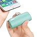 iWALK Battery Charger Portable with Built in Connector, 3300mAh Mini Portable Charger Power Bank Compatible with iPhone 11 Pro Xs XR X 8 Plus 7 6 Pus,Green