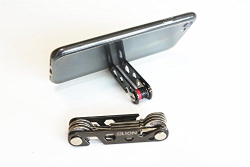 compact pocket key holder organizer with built in tools Phone stand bottle opener gift box