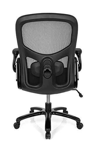HJH-Office-736150-Sedia-da-Ufficio-XXL-carico-Pesante-Instructor-SW-Tessuto-in-MagliaTessuto