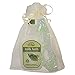 Village Naturals Bath Shoppe White Tea and Jasmine Milk Bath Set with Gel Bead Eye Mask in an Organza Bag