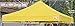 ABCCANOPY Replacement Canopy Top for Pop Up Canopy Tent (10x10, Yellow)