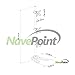 NavePoint Triple LCD Monitor Desk Stand/Mount Free Standing Vertical 3 Screens up to 27-Inches Blackthumb 2