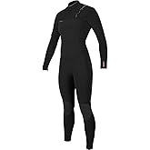 O'Neill Hyperfreak 4/3 mm Chest Zip Full Wetsuit Black/Black 8