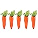 Lorigun 5 Pcs Simulation Carrots Artificial Vegetables Home&Kitchen Decorations