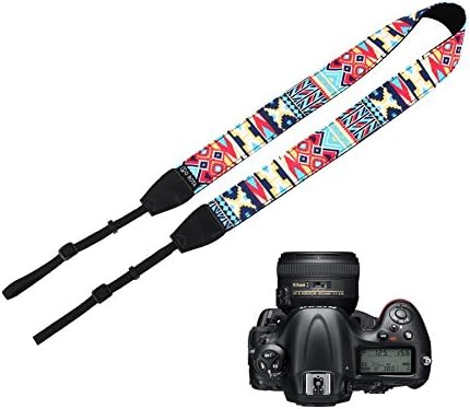 Orota Vintage SLR/DSLR Camera Neck Shoulder Strap for All DSLR Camera (Nikon Canon Sony Pentax etc) - Ethnic Color