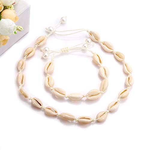 4 CENAPOG+Necklace+Seashell+Handmade+Bracelet