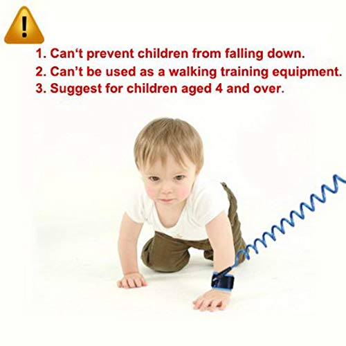 Meflying Kids Baby Safety Anti-Lost Strap Walking Harness Wristbands Wrist Link Harnesses & Leashes - Thumbnail 7