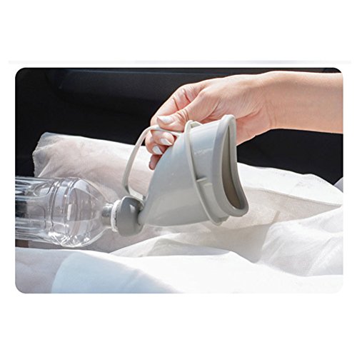 Ioffersuper 1 Pcs Unisex Portable Travel Urinal Car Handle Urine Bottle Tube Outdoor Camp Urination Device