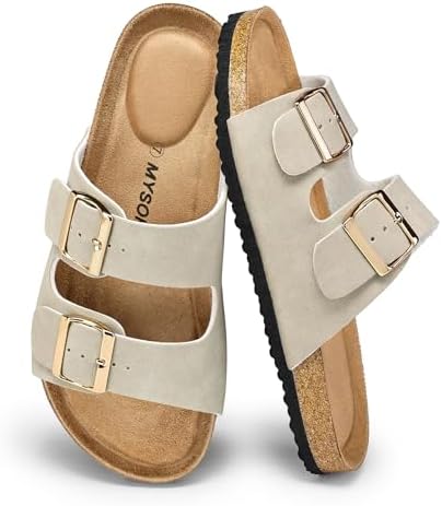 Amazon.com: Birkenstock Arizona Soft Footbed Taupe Suede  display picture 1