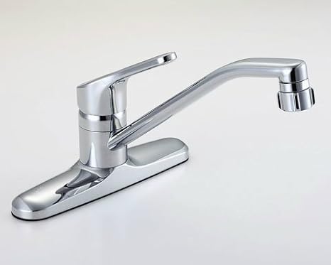 Amazon キッチン水栓 シングルレバー混合水栓 キッチンシャワー付 台付ツーホール 2ホール エコハンドル付 Inax イナックス Lixil リクシル Sf Hb434sy Diy 工具 ガーデン